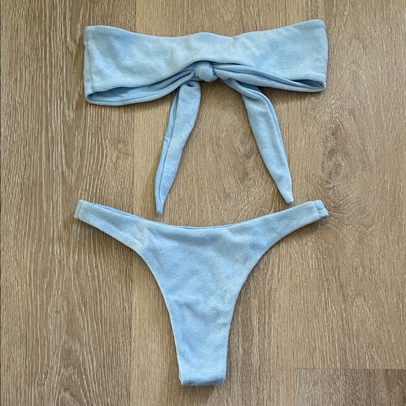 Light Blue Bikini Set - Picture 2 of 3
